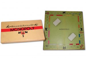 Monopoly_prima edizione messa in commercio dal creatore Darrow_1934_Credit Phil Orbanes