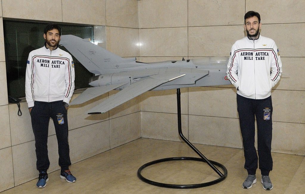 Aeronautica Militare_PressDay SS2017_sx. Daniele Lupo+ dx. Paolo Nicolai