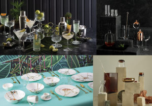Coktail set di Nude / Tavola 'Kintsuji' design Marcantonio per Seletti