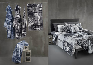 Mirabello Carrara per Diesel Living con spugne bagno