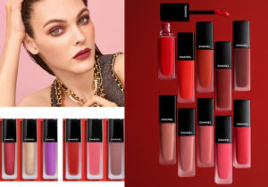 Chanel make-up 2020 punta il focus sui rossetti, Ink Fusion e Rouge Allure Metallic lipstick and gloss