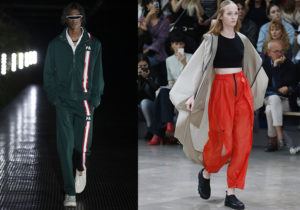 street styled in Palm Angels and Issey Miyake