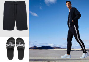 bermuda da mare CKJeans / ciabattine Diesel / total look North Sails