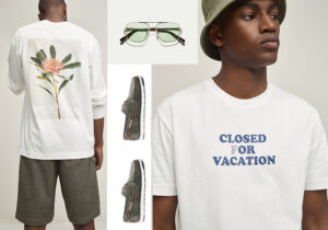 total look Closed / occhiali Moscot / boat shoes Stonefly