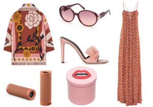 Cardigan Alanui / speaker portatile linea ExtraBAss di Sony / occhiali Tod's by Marcolin / sandalo Giuseppe Zanotti / Pink 'CestAhh' di Altreforme / abitino Alessandro Enriquez