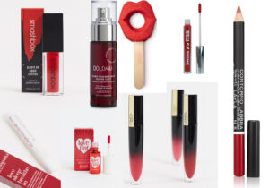 Lip Gloss di Smashbox su Asos Design / Roll-on Love Sleep Breath in by NC1 su Asos Design / Love lip tint di Benefit su Asos Design / Siero rigenerante nuova luce di Dolomia / Blow me a kiss bubble blower by Lush / Lipgloss di L'Oreal Paris su Asos Design / Reflex lip shine e matita contorno labbra by Layla Cosmetics /