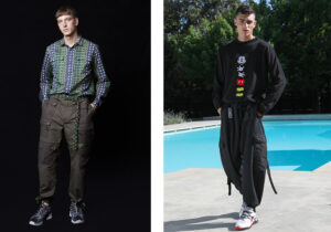 Total looks di White Mountaneering e di Iceberg