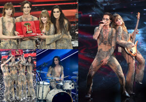 I Maneskin vincitori del Festival di Sanremo 2021 vestiti dalla Maison Etro