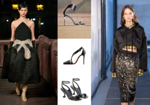 Look Lanvin / Sandali Giuseppe Zanotti / Sandali Christian Loubouin / Scarpe Anil / Look N.21