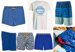 BLU MARINE - costumi Ecoalf, Slowear uomo, Saint Barth, Versace, Red, Patagonia / t-shirt Tommy Hilfiger