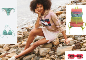 Blue Palm Triangle bikini oas company look TOmmy Hilfiger zaino Hawaianas occhiali Kahlo di Etnia Barcelona