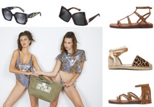 Occhiali Prada by Luxottica - occhiali Valentino by Luxottica - costumi e look Guess beachwear - sandali Maeva e Moon by Ash - Espadrillas CafèNoir