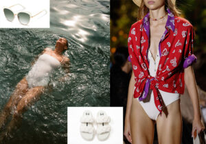 Occhiali Rodenstock - costume &Other Stories -sandali Bruno Bordese -camicia e costume Etro