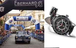 La Coppa della Perugina 2023 timekeeper Eberhard auto epoca