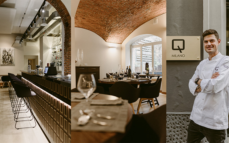 Riccardo Quadri Quadri Bistrot 2023 Brera Milano