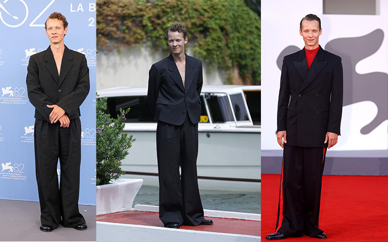 Julia Roberts in look Versace e gioielli Chopard
