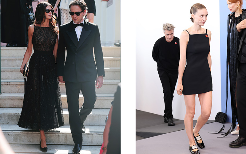 Julia Roberts in look Versace e gioielli Chopard