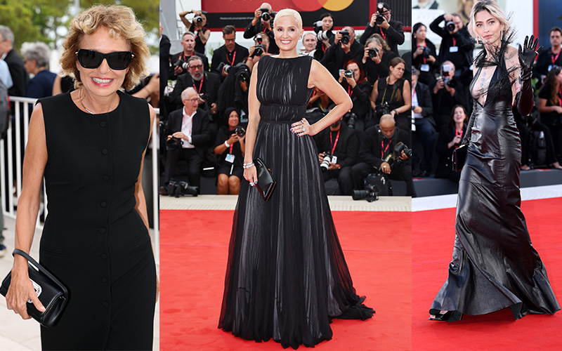 Julia Roberts in look Versace e gioielli Chopard